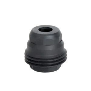 Jk Armament JKMDHDM111624 Minimalist  45Cal Fits 1" Long 11/16"x24 Stainless Steel Nitride Black