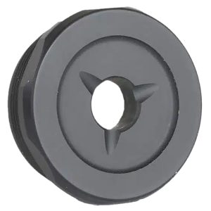 Jk Armament JK155LTEC22 LT Flash Reducer End Cap 22Cal Fits Aluminum Hard Anodized Black