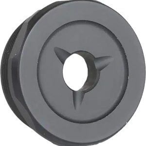 Jk Armament JK155LTEC30 LT Flash Reducer End Cap 30Cal Fits Aluminum Hard Anodized Black
