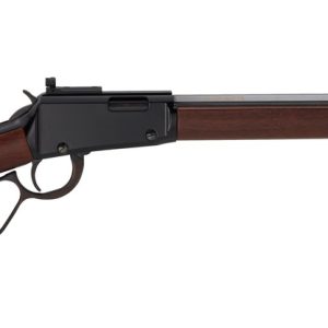 Henry H001TP22M Tracker Carbine 22 WMR 13+1 20" Blued Octagon Barrel, Black Aluminum Grooved Receiver, American Walnut Fixed w/Pistol Grip Stock