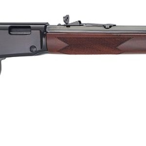 Henry H001TPG22 Western Frontier 22 S/L/LR 16/17/23+1 20" Blued Octagon Barrel, Black Aluminum Grooved Receiver, American Walnut Fixed w/Pistol Grip Stock