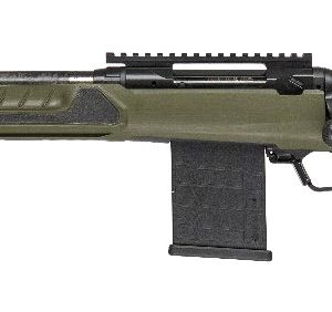 Savage Arms 32943 110 UltraLite Predator 6mm ARC 10+1 18" Carbon Fiber Barrel, Arca Rail Forend, Hunter Green AccuStock w/AccuFit V2 Synthetic Stock, Left Hand