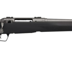 Savage Arms 33004 110 Trail Hunter Lite V2 Full Size 6mm ARC 4+1 20" Black Fluted Barrel, Black Carbon Steel Drilled & Tapped Receiver, Black Hogue OverMolded Synthetic Stock, Right Hand