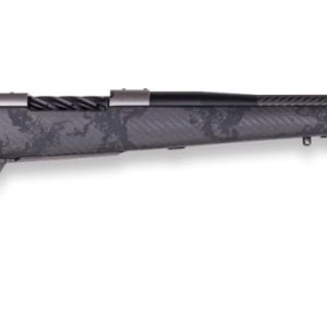 Weatherby MGT01N25RWR4B Mark V Backcountry Guide TI 25 WBY RPM 4+1 22" +2 Black Fluted Threaded Barrel, Titanium Drilled & Tapped Receiver, Exposed Carbon w/Carbide Black Accents Fixed Peak 44 Blackto