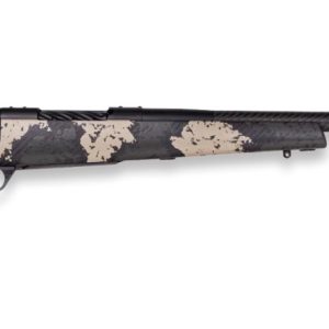 Weatherby MGS01N25CMR4B Mark V Backcountry Guide Full Size 25 Creedmoor 3+1 22" + 2" Carbon Fiber Fluted Threaded Barrel, Black Cerakote Steel Drilled & Tapped Receiver, Black w/Olive Green & Backpack