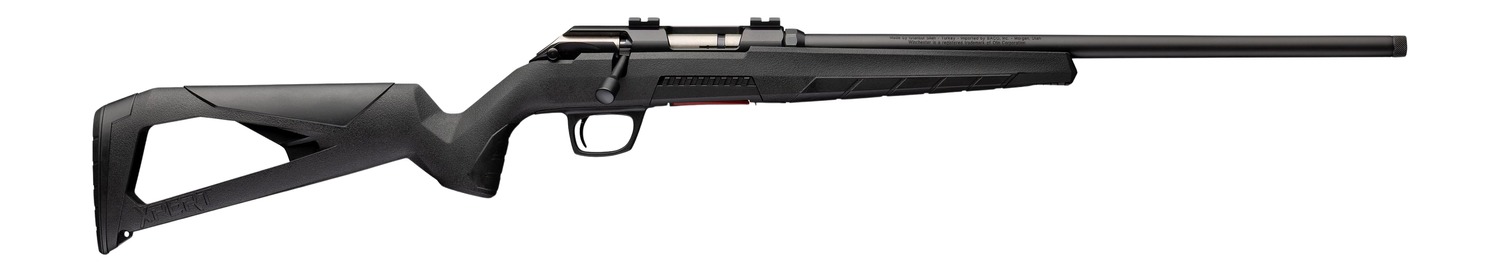 Winchester Repeating Arms 525241286 Xpert Shadow 17 WSM 8+1 18" Matte Black Steel Threaded Barrel & Drilled & Tapped Receiver, Picatinny Rail Forend, Black Skeletonized Polymer Stock