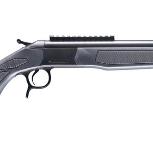 CVA CR4449 Scout 25 Creedmoor 1rd 16.50" Matte Blued Threaded Barrel & Receiver w/DuraSight Rail, Stealth Gray Synthetic Stock