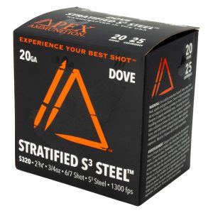 APEX AMMO ED20S-67 20G 2.75 3/4 25/10