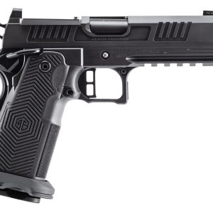 Alpha Foxtrot AA39X4CIG-XDBK13 AF1911 Romulus 45 ACP 13+1 4.25" Black DLC Stainless Steel Threaded Compensated Barrel, Optic Ready/Serrated Slide & Frame w/Beavertail & Picatinny Rail, RMR/RMSc Footpr