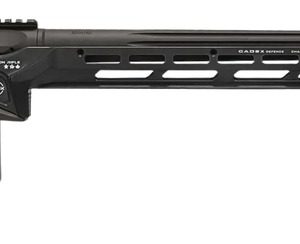 Cadex Inc CDXSSPRO6526CP20I2B1N CDX-SS Seven S.T.A.R.S. Pro 6.5 Creedmoor 10+1 26" Black DLC Fluted Threaded Barrel, Black Cerakote Receiver, ARCA Rail, M-LOK Handguard, Black Adjustable Folding Butt