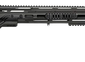 Cadex Inc CDX40DUAL37532BR40I2L4 CDX-40 SHDW 375 EnABELR 7+1 32" Black DLC Match Grade Threaded Barrel, Black DLC Aluminum Receiver w/Picatinny Rail, Adjustable Folding Black Buttstock, Black Polymer