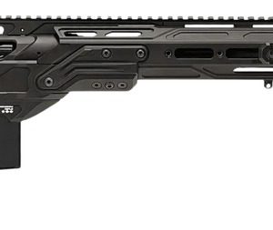 Cadex Inc CDXMCKRKN6524BR20I2B1N CDX-MC Kraken 6.5 Creedmoor 10+1 24" Black DLC Match Grade Threaded Barrel, Black DLC Receiver w/Picatinny Rail, M-LOK Handguard, Black Adjustable Folding Buttstock, B