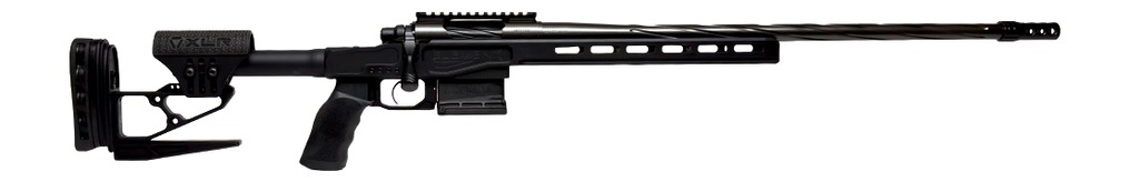 Horizon Firearms HRF-VAD-22CM-18R Vandal DM 22 Creedmoor 18" Black Chrome Spiral Fluted Threaded Barrel, Black Chrome Receiver w/Picatinny Rail, ARCA Rail, Black Anodized XLR Element 4.0 Aluminum Stoc