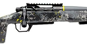 Horizon Firearms HRF-VRF-308W-13R Venatic Riff SBR 308 Win 13" Porsche Grey Rattler Threaded Barrel, Black DLC Steel Receiver w/Picatinny Rail, Arca Rail Forend, Carbon Flash Iota EKO Carbon Fiber Sto