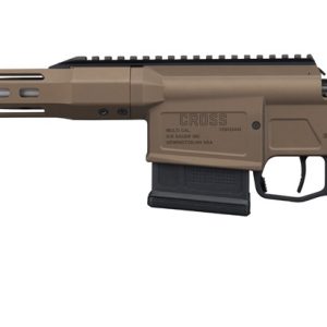 Sig Sauer CROSS30816BBRZ Cross 308 Win 5+1 Brushed Precision Stainless Steel Taper-Lok Barrel, Bronze Cerakote Aluminum Receiver w/Picatinny Rail, M-LOK Handguard, Precision Adj Folding Stock, Black
