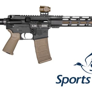 Diamondback DB175AK223 DB15 Sports South Exclusive 5.56 NATO 30+1 16" Flat Dark Earth Cerakote Threaded Barrel, Black Cerakote Aluminum Receiver w/Picatinny Rail, M-LOK Handguard, Magpul MOE Flat Dar