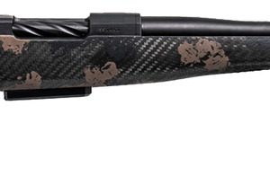 Fierce Firearms ROGSSX22CM18BT Twisted Rogue XP 22 Creedmoor 3+1 18" Black Cerakote Spiral Fluted Threaded Stainless Steel Barrel, Drilled & Tapped Receiver, BiPod Rail Forend, Trophy Camo LR Negative