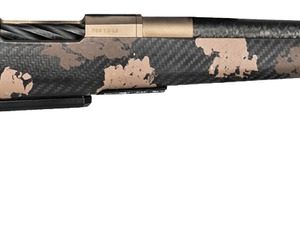 Fierce Firearms ROGSCMX22CM18BRS Carbon Mini Rogue XP 22 Creedmoor 3+1 18" Carbon Fiber Match Grade Barrel, Smoked Bronze Cerakote Steel Drilled & Tapped Receiver, Sonora Ambush Camo Adj Comb & BiPod
