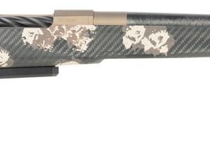 Fierce Firearms  CT Rival XP 2.0 6.5 PRC 20" Carbon Fiber Threaded Barrel, Smoked Bronze Cerakote Titanium Drilled & Tapped Receiver, Integral Rail Forend, Desert Shadow Camo Adj Comb Carbon Fiber Sto