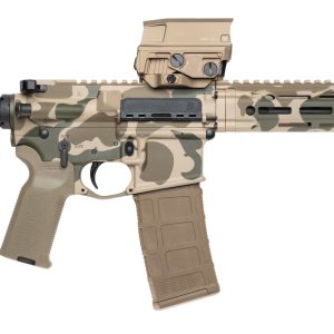 Cnc Firearms CNCDDDCV7P Daniel Defense V7 5.56 NATO Picatinny Rail Receiver, M-LOK Handguard, Tan Vortex AMG UH-1 Red Dot, Ambidextrous