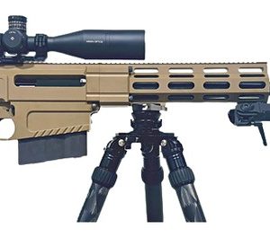 HM Defense HM50MAX50BMGFDE HM50 Max 50 BMG 10+1 29.25" Black Match Grade Threaded Barrel, FDE Cerakote Aluminum Receiver w/Picatinny Rail, M-LOK Handguard, Picatinny Rail/Arca Rail Forend, Adj Cheekpi