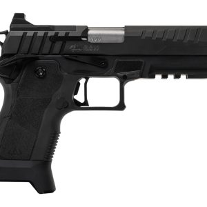 Oa Defense  2311  Full Size 9mm Luger 17+1 5" Stainless Barrel, Black Steel Optic Ready/Serrated Slide, Black Aluminum Frame w/Picatinny Rail, Black Polymer Grip, Ambidextrous