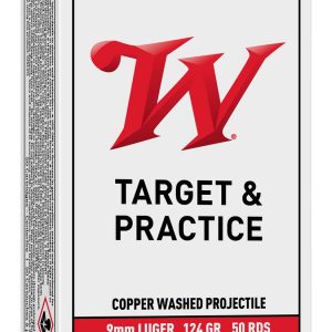 WIN USA9MM124 9MM USA TARGET FMJ 124GR   50/10