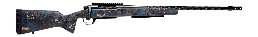 Horizon Firearms HRF-VP2-7MBC-22R Vandal Prime 2 7mm BC 22" Black Chrome Chevron Fluted Threaded Barrel, Black Chrome Steel Receiver w/Picatinny Rail, Arca Rail Forend, Cobalt Basin Iota BKH Carbon Fi