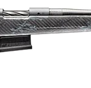 Bergara Rifles B14S7515CF B-14 Crest CF 25 Creedmoor 5+1 20" Carbon Fiber Threaded Barrel, Sniper Gray Cerakote Steel Drilled & Tapped Receiver, Fixed Carbon Fiber w/Black & Gray Sponge Accents Stock,