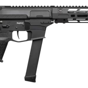 CMMG 99A6832-AB Zeroed Banshee MkGs 9mm Luger 33+1 6.50" Black Nitride Threaded Barrel, Black Armor Cerakote Aluminum Receiver w/Picatinny Rail, M-LOK Handguard, Black Polymer CMMG RipBrace, CMMG Zero