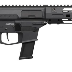 CMMG 45AEA70-AB Zeroed Banshee MkG 45 ACP 13+1 6.50" Black Nitride Threaded Barrel, Black Armor Cerakote Aluminum Receiver w/Picatinny Rail, M-LOK Handguard, Black Polymer CMMG RipBrace, CMMG Zeroed G