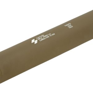Fletcher Rifle Works TAQUITOTAN Taquito 22LR 1" Tan Stainless Steel/Aluminum 1/2"x28