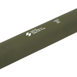 Fletcher Rifle Works TAQUITOODG Taquito 22LR 1" OD Green Stainless Steel/Aluminum 1/2"x28