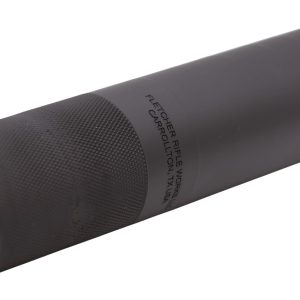 Fletcher Rifle Works PERM9TIBLK Permian 9mm 1.62" Black Titanium 1.375"x24