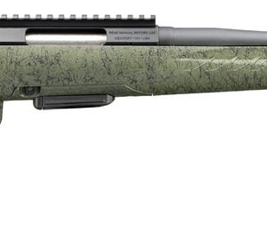 Glenfield 52008 Model A  Full Size 223 Rem 5+1 20" Matte Black Threaded Barrel, Matte Black Alloy Steel Receiver w/Picatinny Rail, Moss Green Splatter Fixed Synthetic Stock, Right Hand