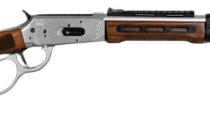 Derya Firearms RAN.20.44 RAN  44 Mag 9+1 20" Polished Nickel Threaded Barrel & Steel Receiver w/Picatinny Rail, M-LOK Forend, Walnut Fixed w/M-LOK Stock