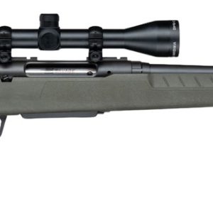 Savage Arms 33159 Axis 2 XP w/Optic 5.56 NATO 4+1 20" Matte Black Carbon Steel Threaded Barrel, Drilled & Tapped Receiver, OD Green Synthetic Fixed w/Pistol Grip Stock, 3-9x40mm Duplex Scope, Right Ha
