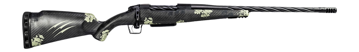Fierce Firearms ROGSSX22CM22BF Twisted Rogue XP 22 Creedmoor 3+1 22" Black Cerakote Spiral Fluted Threaded Barrel, Stainless Steel Drilled & Tapped Receiver, Picatinny Rail Forend, LR Negative Comb Ca