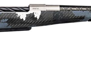 Fierce Firearms ROGSCX25CM20GP Carbon Rogue XP 25 Creedmoor 3+1 20" Carbon Fiber Match Grade Barrel, Glacier Cerakote Stainless Steel Drilled & Tapped Receiver, Picatinny Rail Forend, Phantom Camo C3