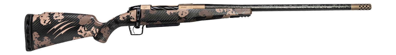 Fierce Firearms ROGSCX25CM20BRS Carbon Rogue XP 25 Creedmoor 3+1 20" Carbon Fiber Match Grade Barrel, Smoked Bronze Cerakote Stainless Steel Drilled & Tapped Receiver, Picatinny Rail Forend, Sonora Am
