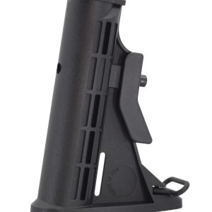 JE MACHINE PS-ST2B         MILSPEC ADJ STOCK BLK