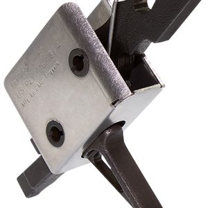 CMC Triggers 91507 Drop-In Single-Stage Flat Trigger w/ 3.50 lbs Draw Weight & Black/Silver Finish