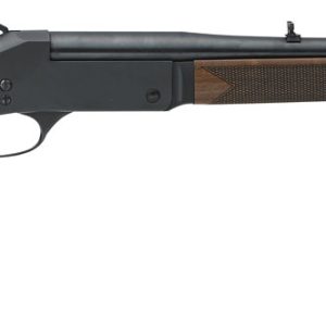 Henry H015223 Single Shot 223 Rem Caliber with 1rd Capacity, 22" Barrel, Overall Blued Metal Finish & American Walnut Stock, Right Hand (Full Size)