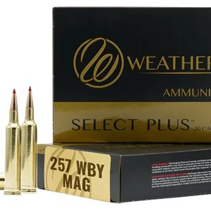 Weatherby B257100TTSX Select Plus 257WthbyMag 100gr Barnes Tipped TSX Lead Free 20 Per Box/10 Case