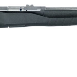 Savage Arms 70502 B Series FVSS Full Size 22 WMR 10+1 21" Matte Button Rifled Barrel, Matte Drilled & Tapped Stainless Steel Receiver, Matte Black Fixed Synthetic Stock, Right Hand