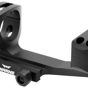 Warne XSKEL30TW X-SKEL Scope Mount/Ring Combo Black Anodized 30mm