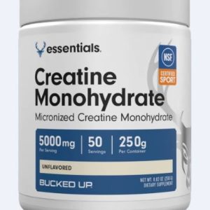 BUCKED UP CREATINE MONOHYDRATE - UNFLAVORED 50 SERVINGS