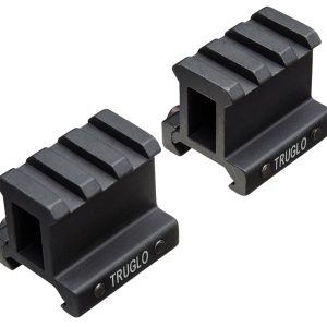 TruGlo TG8992B Picatinny Riser Mount Matte Black Anodized