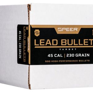 Speer 4691 Handgun  45Cal 230gr Lead Round Nose 500 Per Box/1 Case