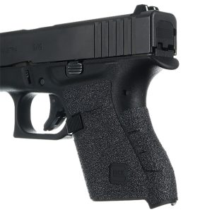 Talon Grips 108G Adhesive Grip Compatible w/Glock 42, Black Textured Granulate